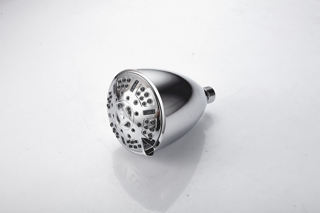 20 Stage Filtration Fixed Wall Shower Head  with 9 Spray Modes- Bell Shaped