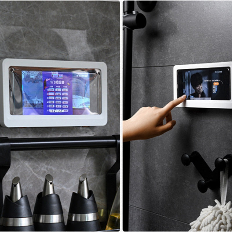 MineralStream - Waterproof Phone Holder For Wall