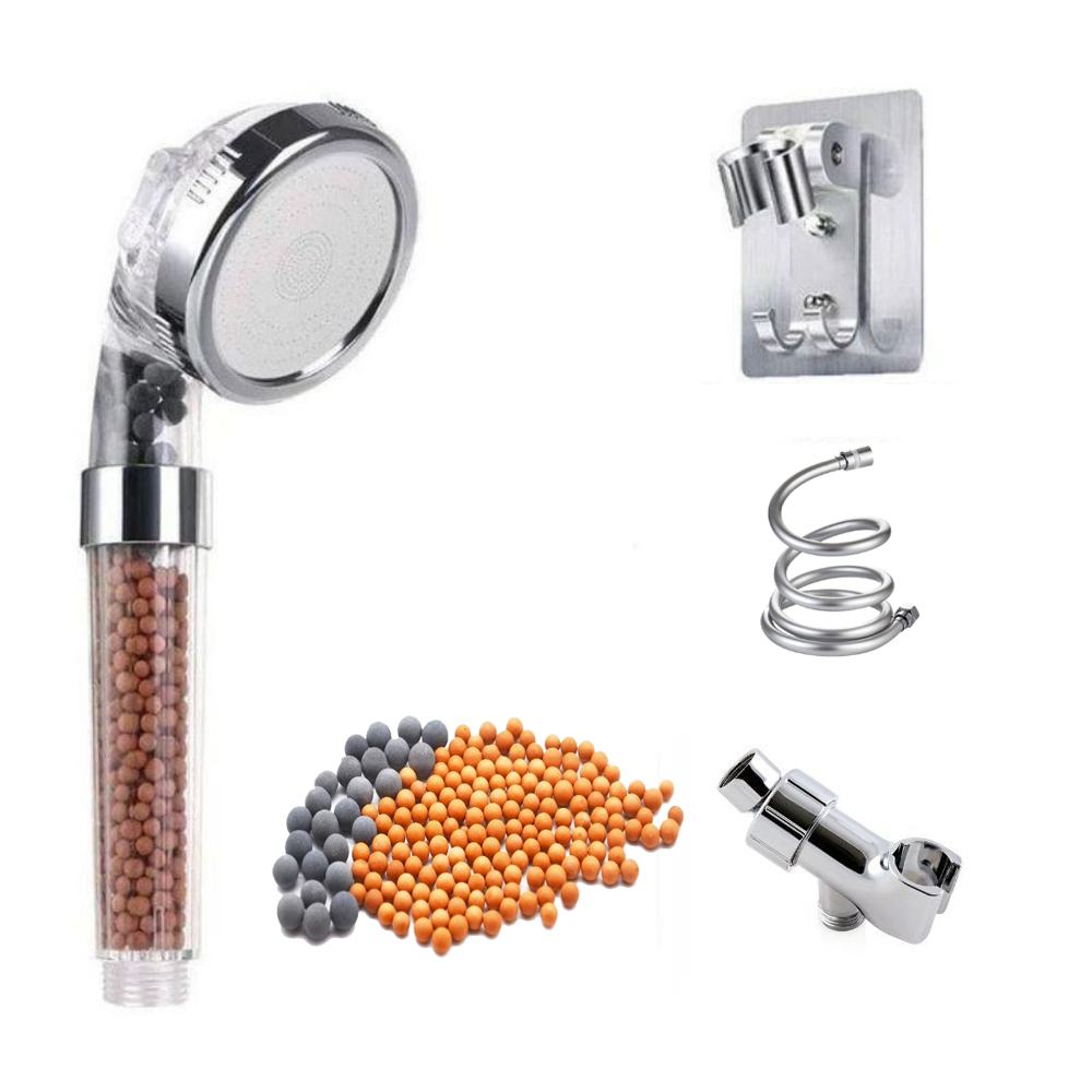 Shower head with beads deals