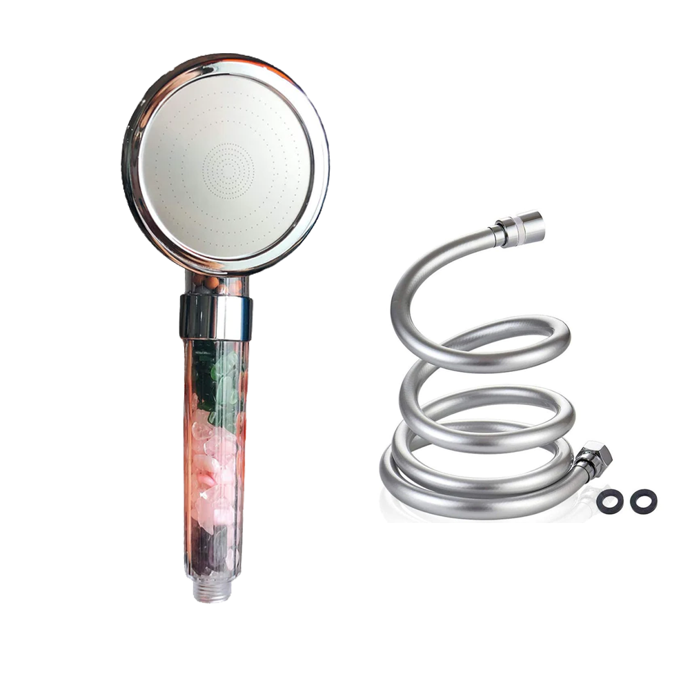 MineralStream™ Chakra Shower Head Gemstone Therapy Mineral Stream