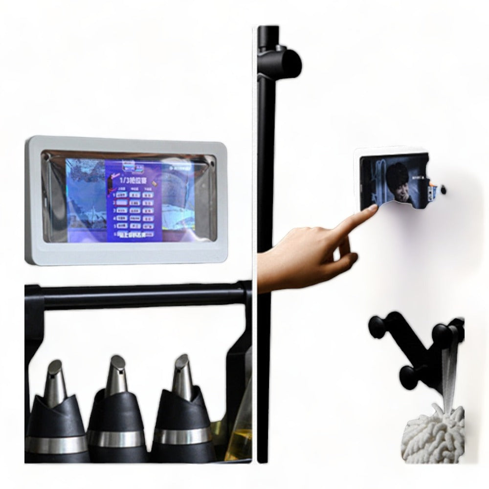 MineralStream - Waterproof Phone Holder For Wall White Add-on