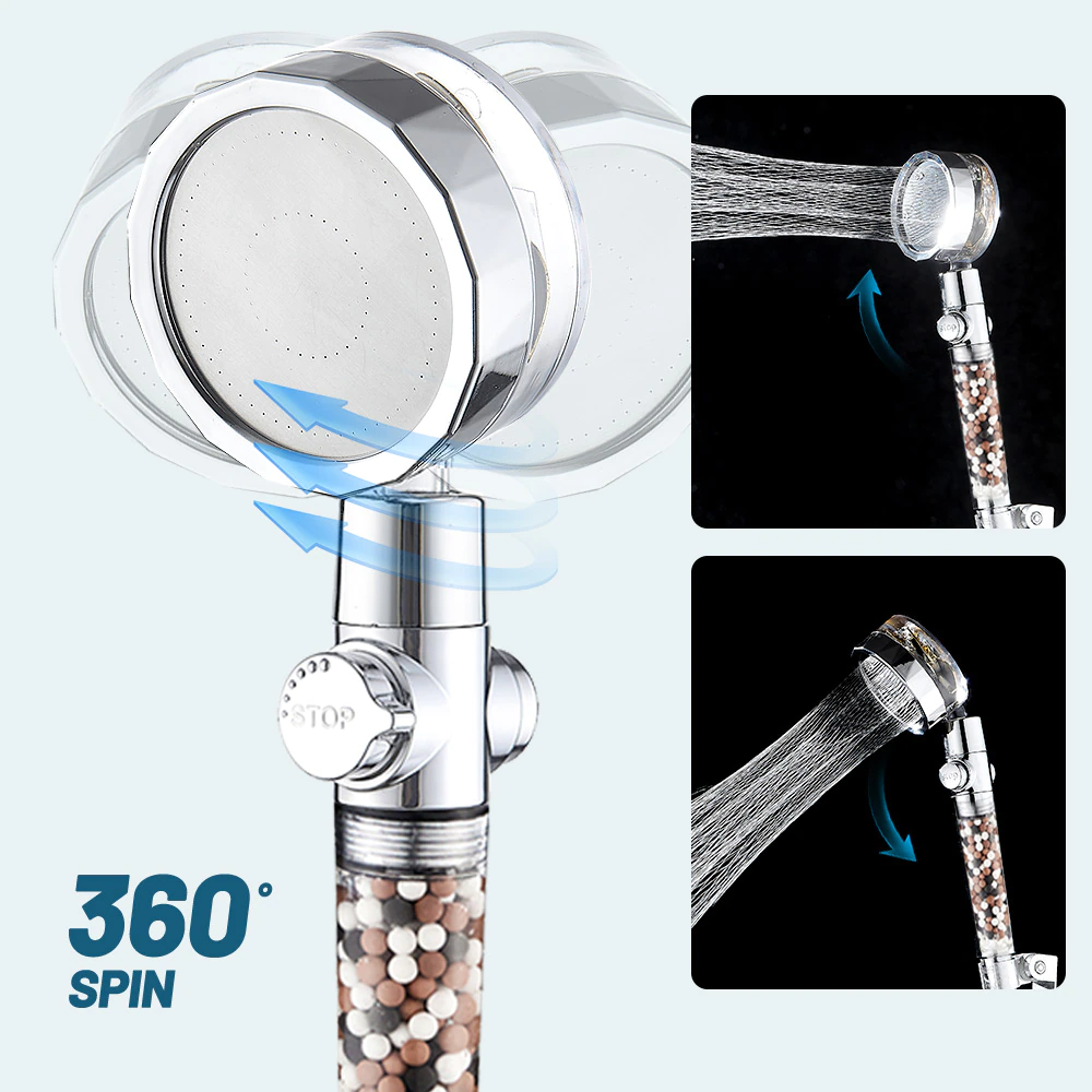 MineralStream™ TurboFan Shower Head