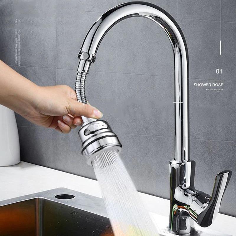 Taps for bathrooms, showers and kitchens